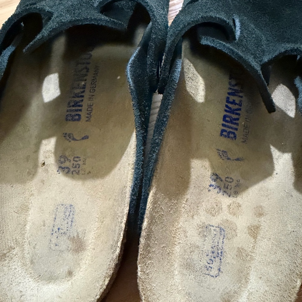 Birkenstock Suede Clogs - Picture 3 of 4